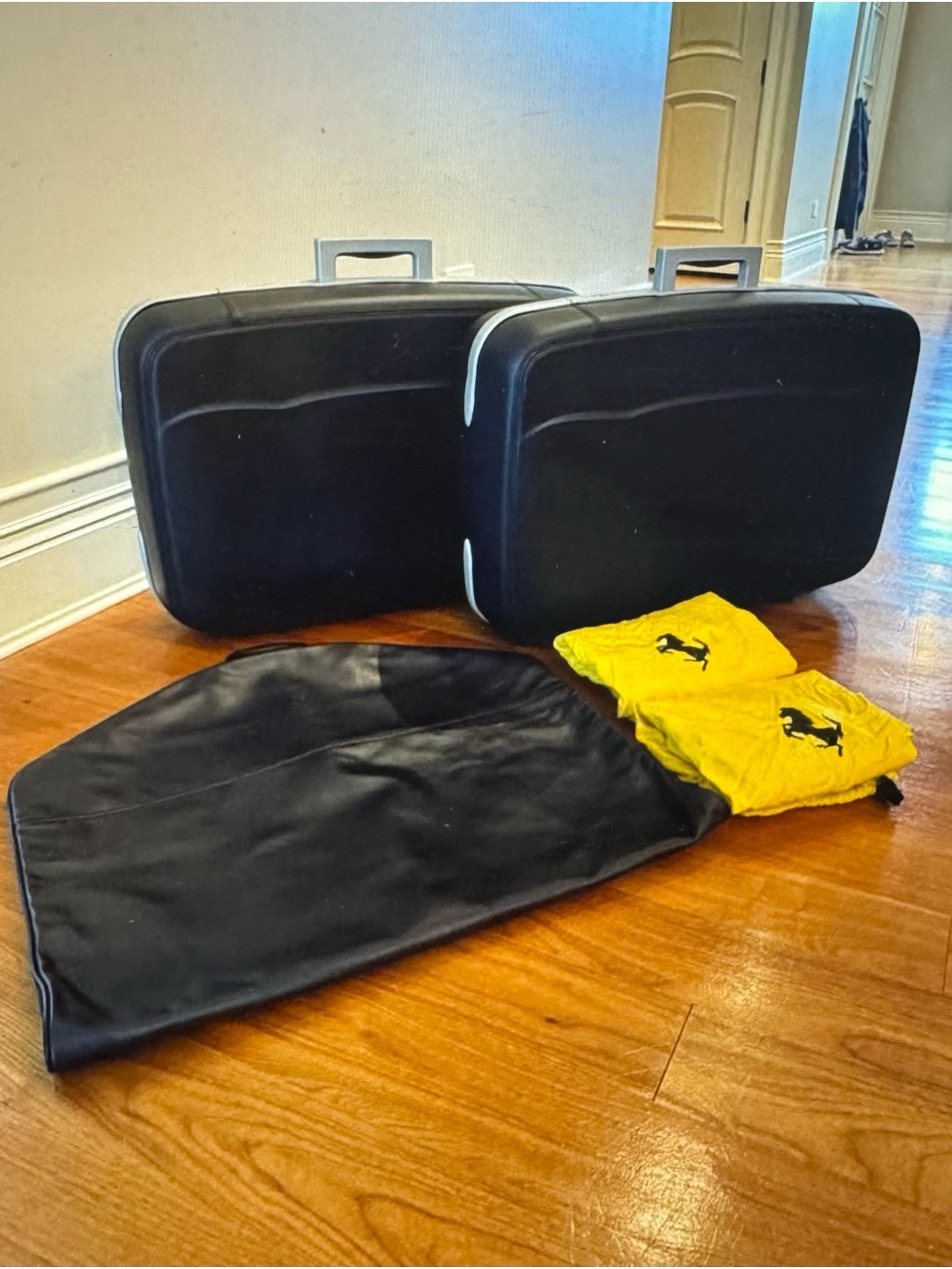 Ferrari Luggage Set designed by Schedoni- 3 pieces